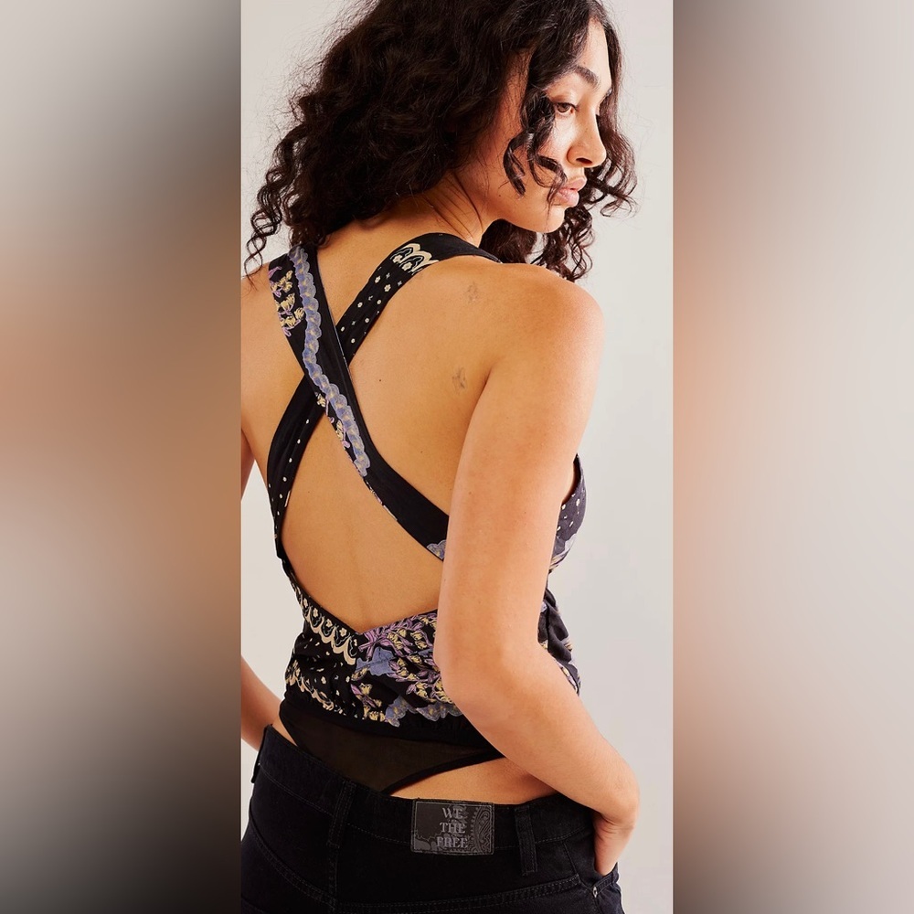 NWOT! Free People Sweet Thing Bodysuit - Picture 2 of 10
